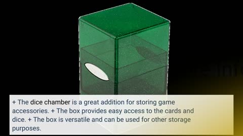 View Remarks: Ultra Pro Lime Green Satin Tower Deck Boxes