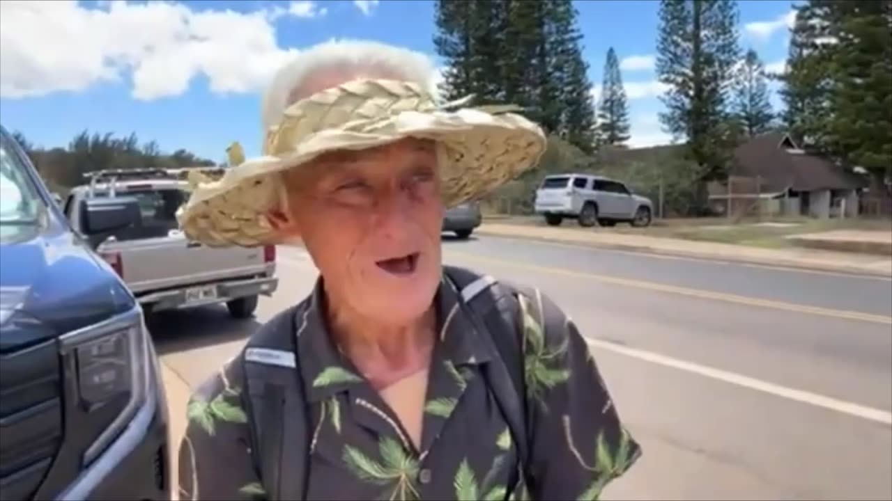 MAUI “Fish” says the Police held up Fleeing Residents with a Car Blockade on Front Street