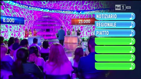 RAIUNO - Reazione A Catena-La Catena Musicale (31/07/2016)