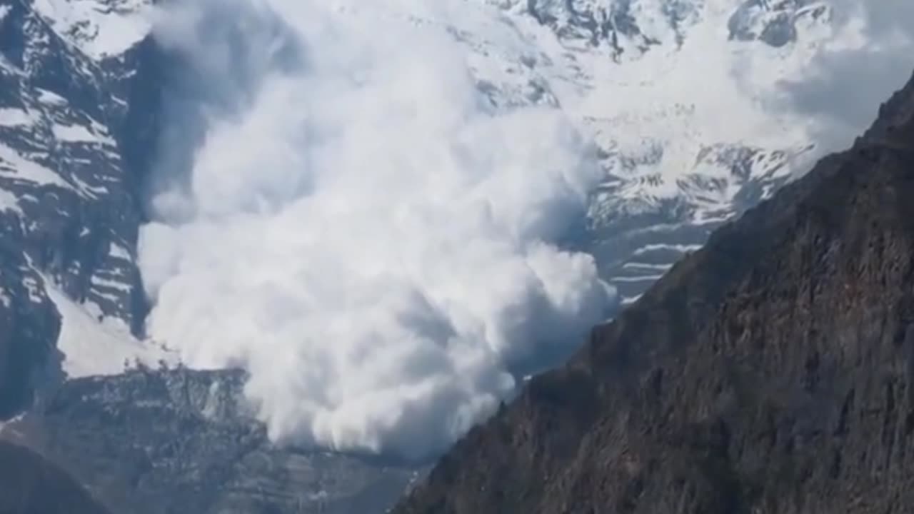Man is too small in front of nature