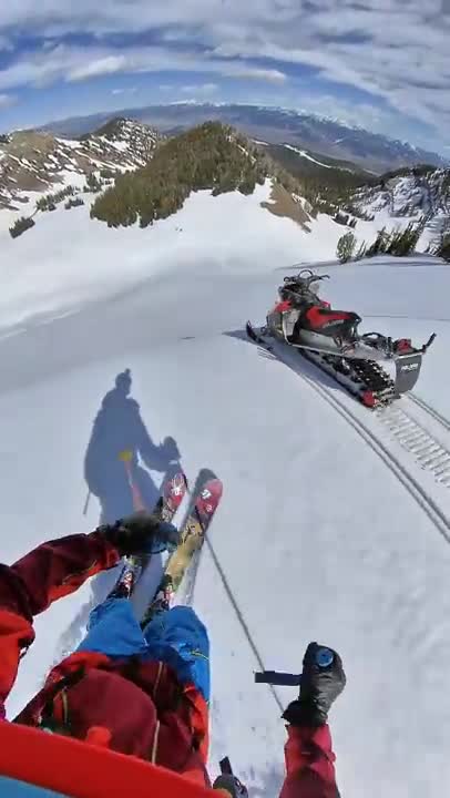 Ghost ride the sled!