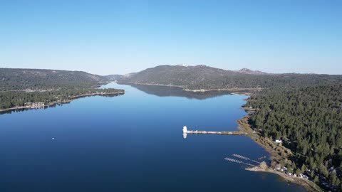 Drone Action! Big Bear Lake California