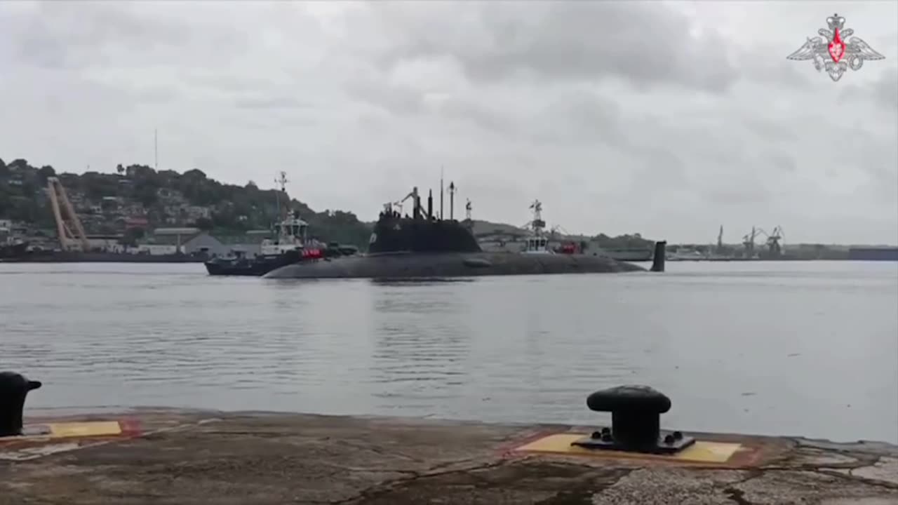 Russian warships arrive in Cuba in show of force with nuclear Submarine