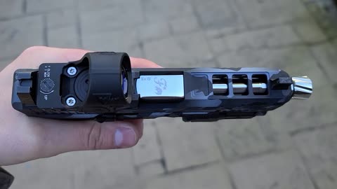 Stealth Camo Glock 45 with Firing Squad Customization Package