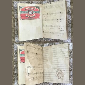 Handmade Vintage JUNK JOURNAL / MEMORY BOOK (J231) ❤️
