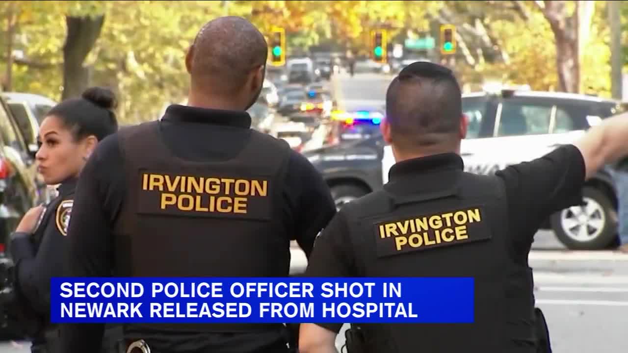 Newark officers injured in police-involved shooting head home from hospital