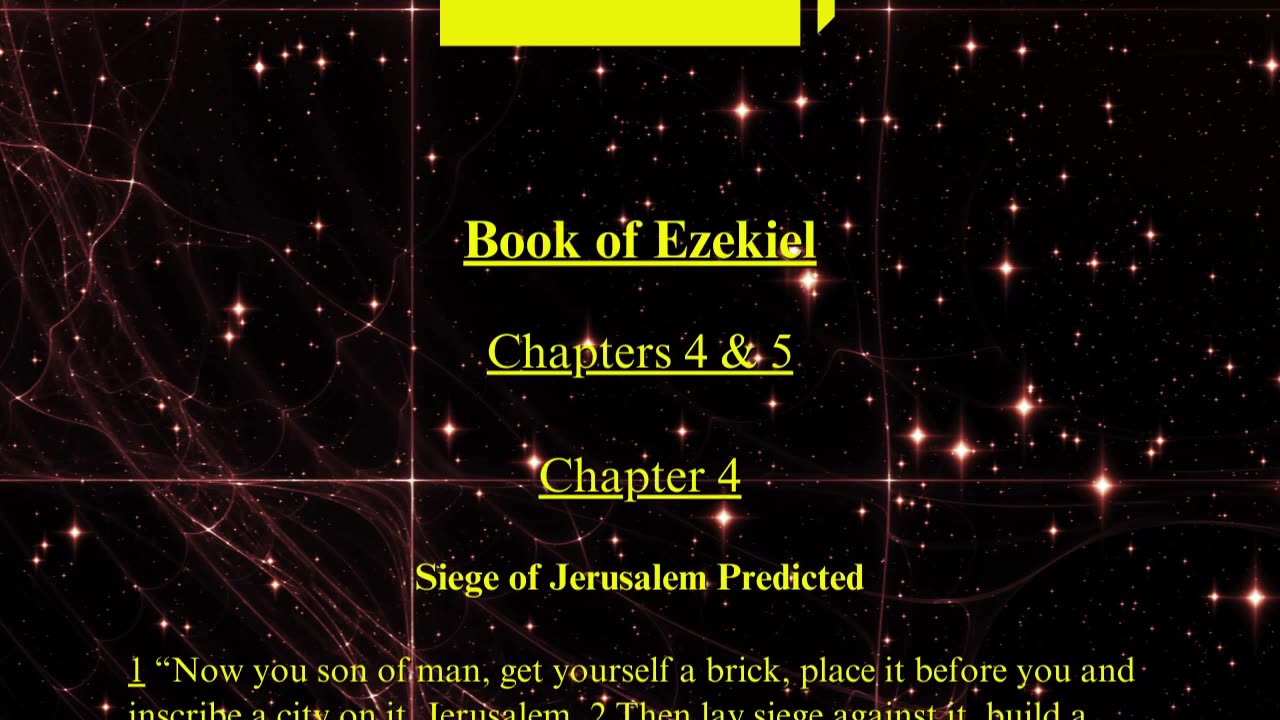 Christian Meme Video: Ezekiel Chapter 4 & 5 (02/25/2024)