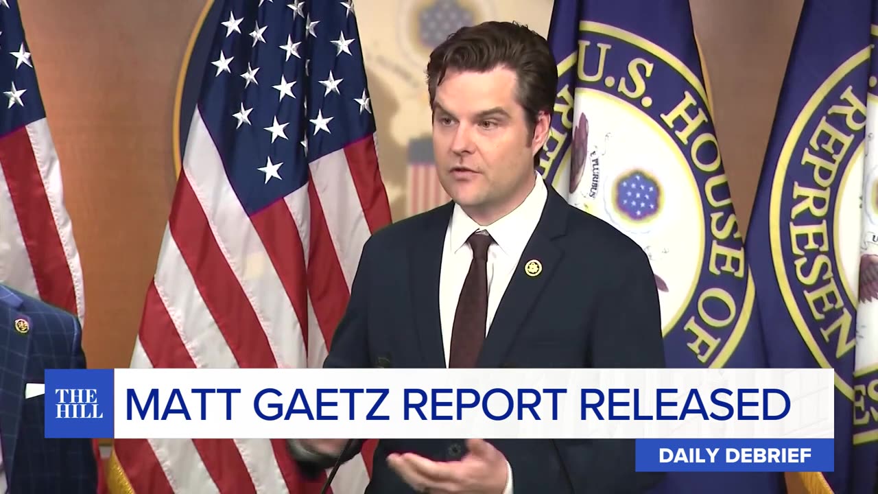 Gaetz Ethics Report Finds 'Substantial Evidence' of Statutory Rape, Drug Use And Law Violations