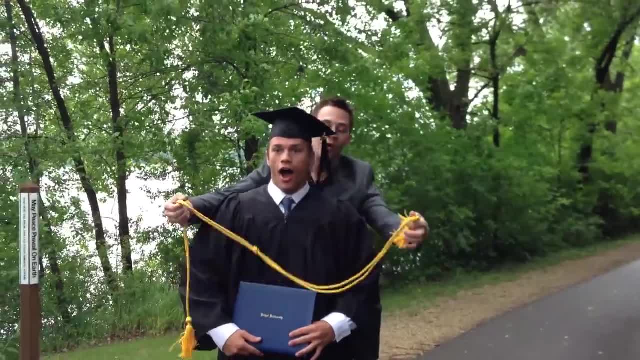 My brother graduated college