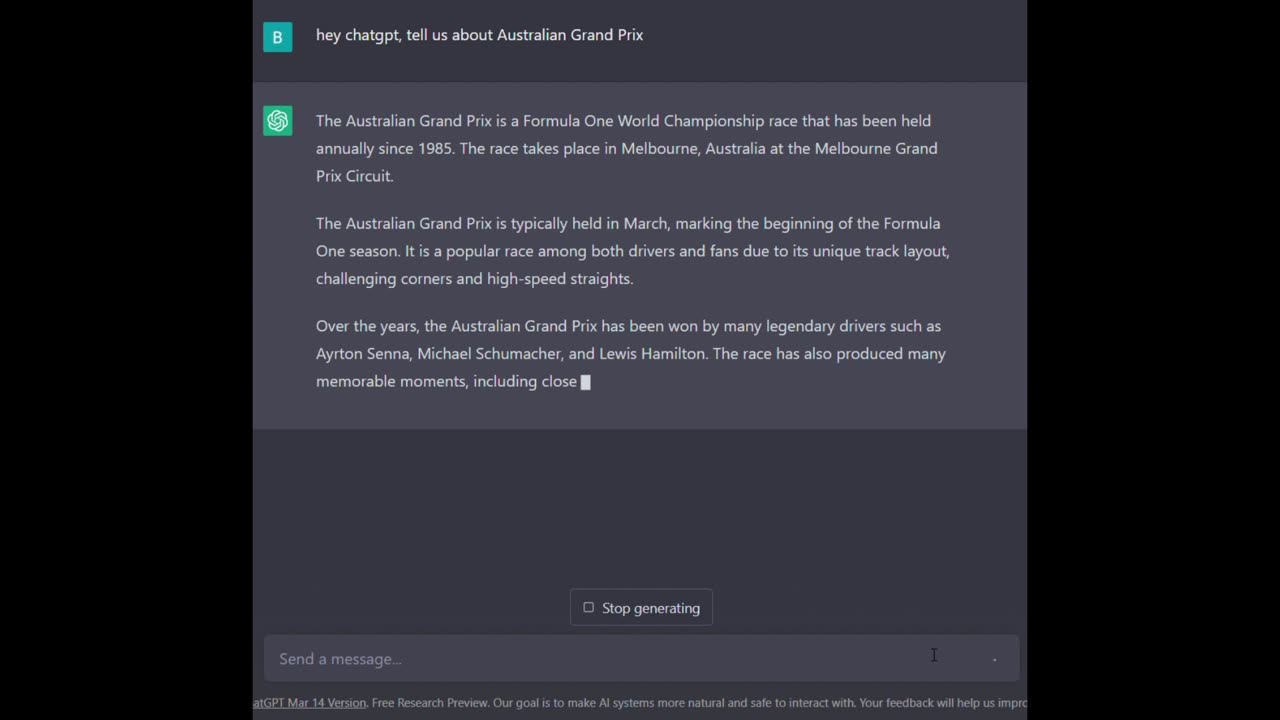 The History of the Australian Grand Prix: Best Drivers and Teams | #ChatGPTsays