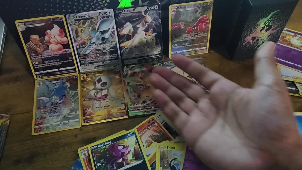 Pokemon Arceus Premium Collection Unboxing