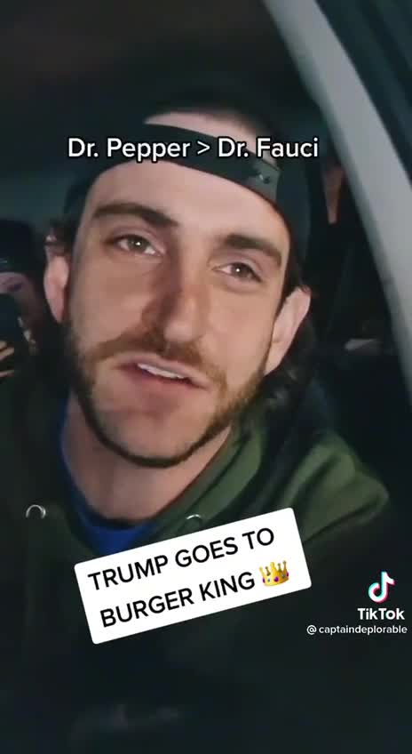 Captain Deplorable goes to Burger King