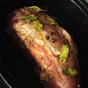 1 kg meat 1 hour baked