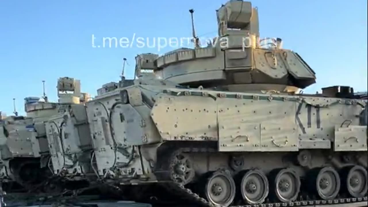 Another batch of M2 Bradley BMPs for the Khokhls arrived in Rzeszów, Poland