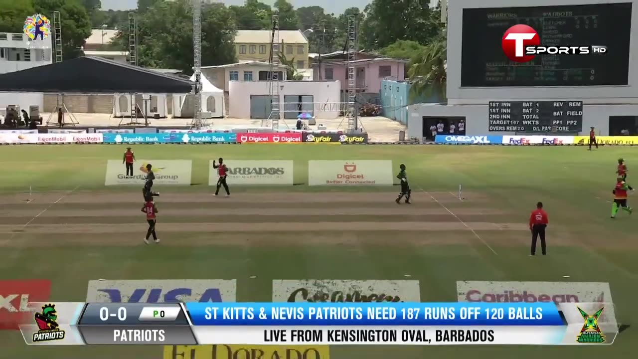 Highlights _ Match 15th _ Guyana Amazon Warriors vs St Kitts and Nevis Patriots