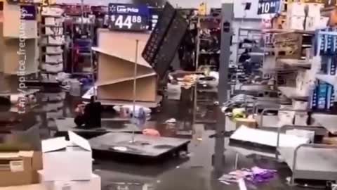 The latest Walmart to be looted. New York.
