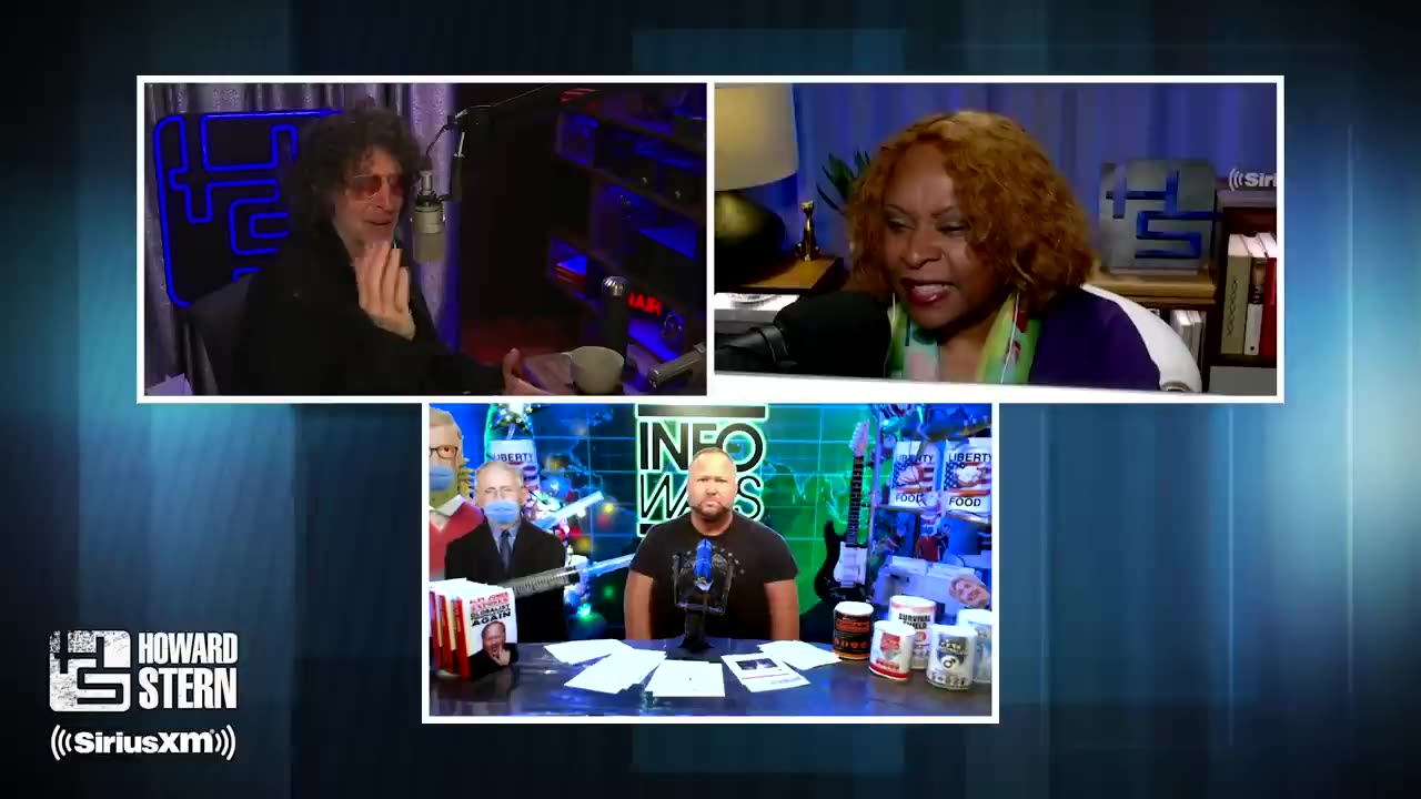 Howard Stern mocks Alex Jones for not taking the COVID Vaccine