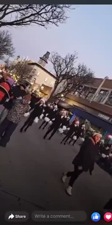 Video Footage Christmas parade in Waukesha, Wisconsin