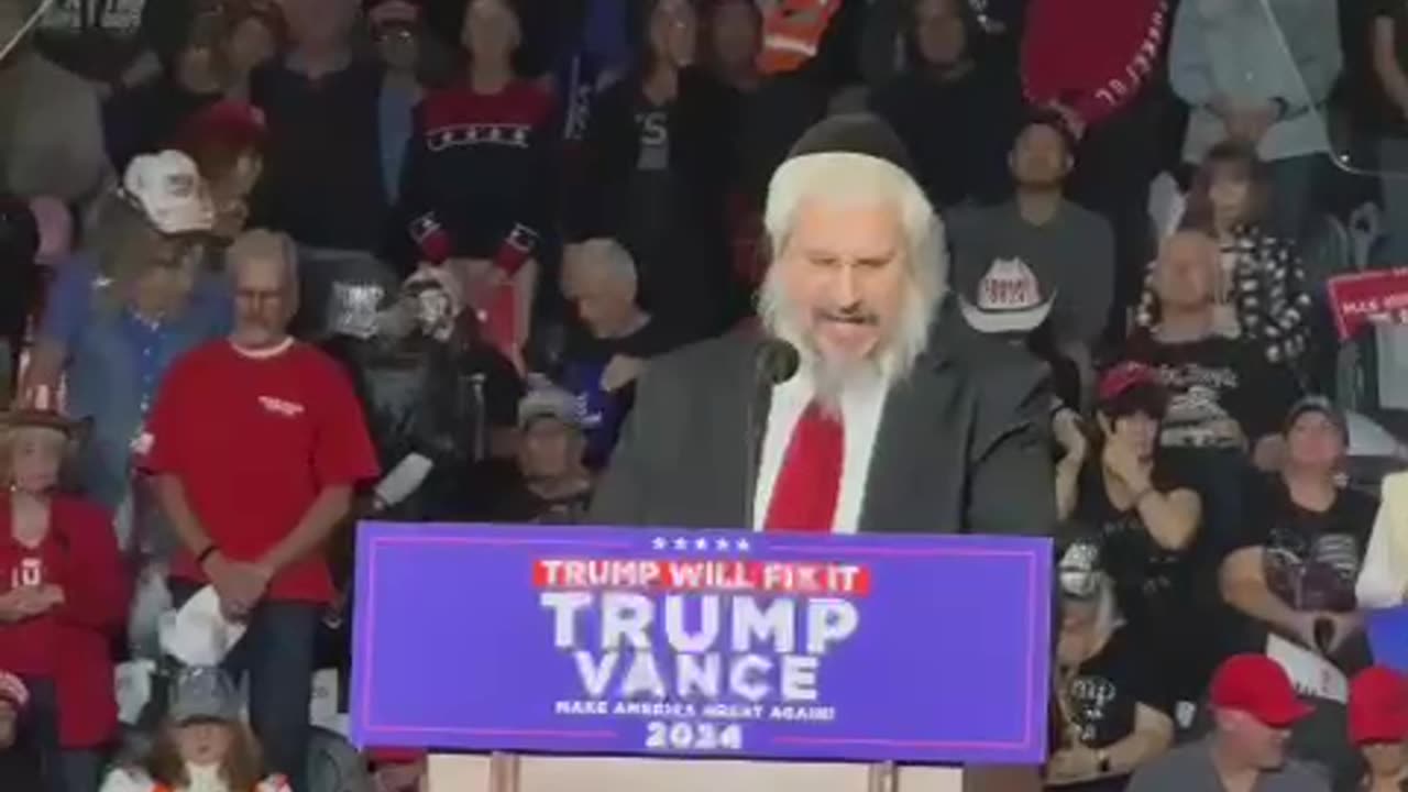 Rabbi offers prayer for Trump’s success at rally