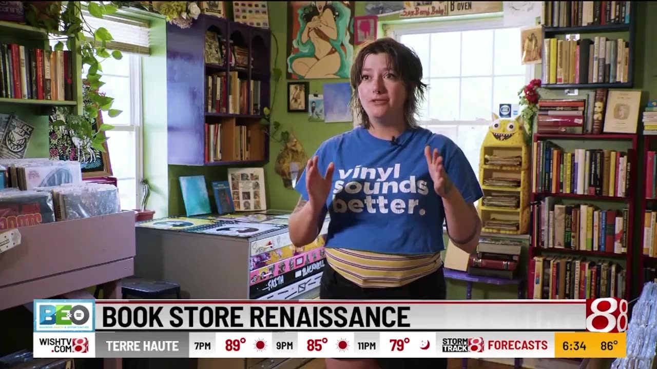 June 24, 2024 - Bookstore Renaissance in Indy/Irvington Vinyl & Books