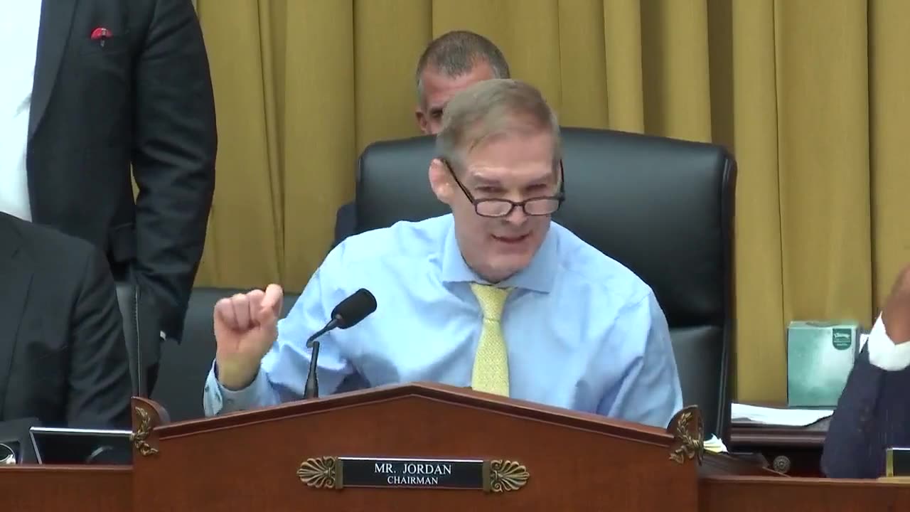 Jim Jordan NUKES Democrat For FREAKING OUT About The Twitter Files