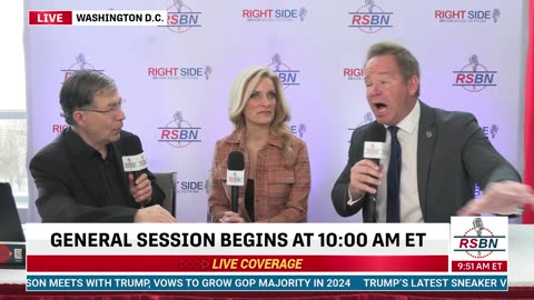 RSBN Interviews Frank Pavone at CPAC in DC 2024 -2/22/24