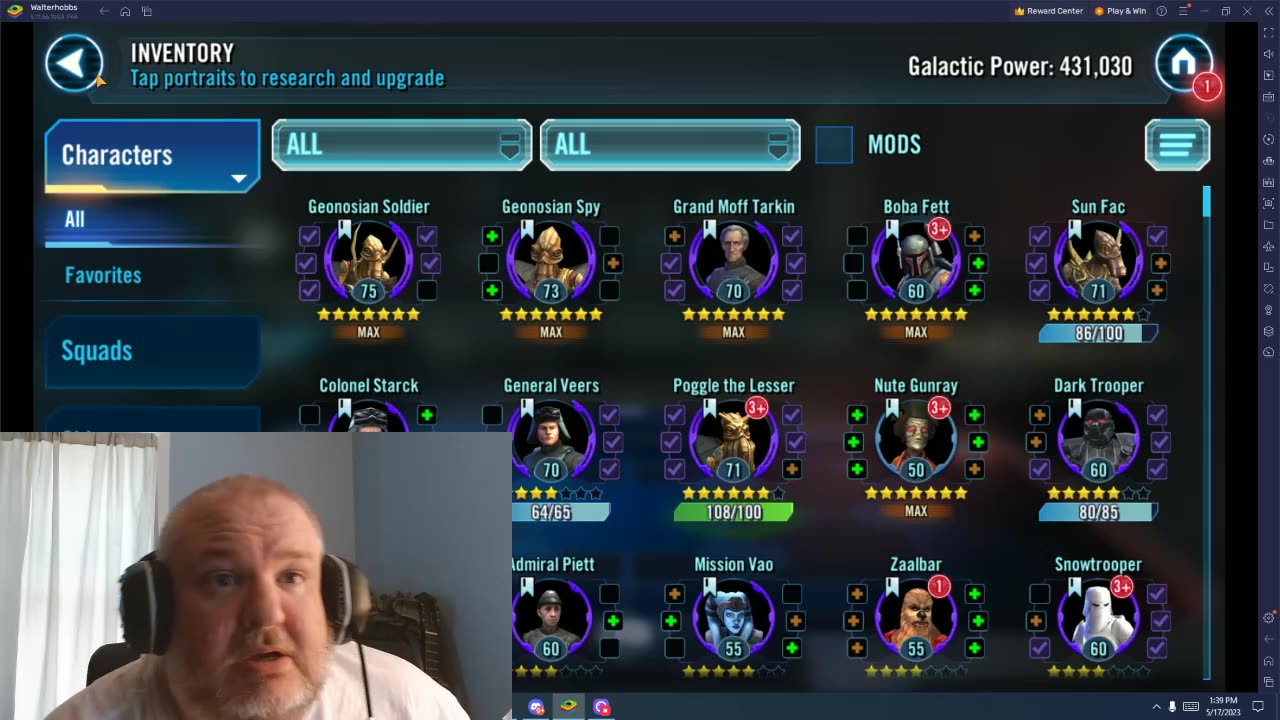 Star Wars Galaxy of Heroes F2P week 13b
