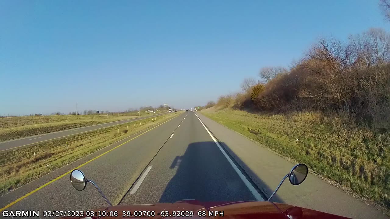 Concordia KS to Kansas City Travellapse through I-70