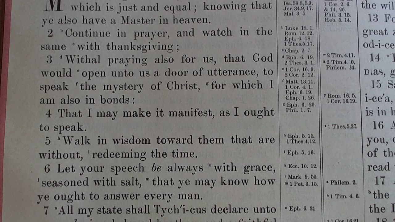 Devote yourselves to prayer