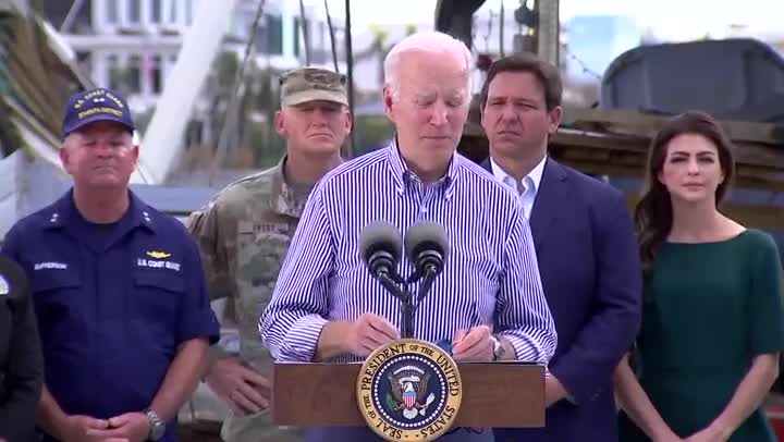 DeSantis puts on masterclass in self-control as Biden politicizes hurricane