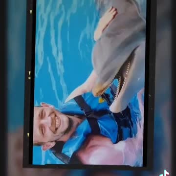 Lee o'c with friends and dolphin