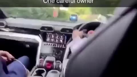Would you be nervous if you were sitting on the front passenger seat