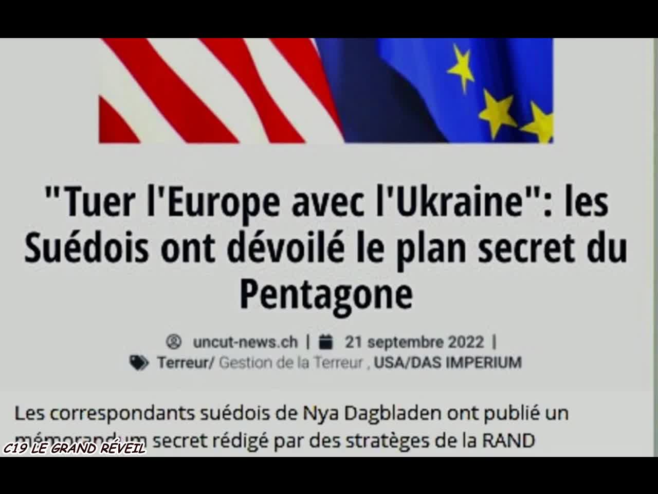 RACKET ET DÉMOLITION EN RÈGLE DE L'EUROPE AVEC LA COMPLICITÉ DE TOUS NOS GOUVERNEMENTS !!!