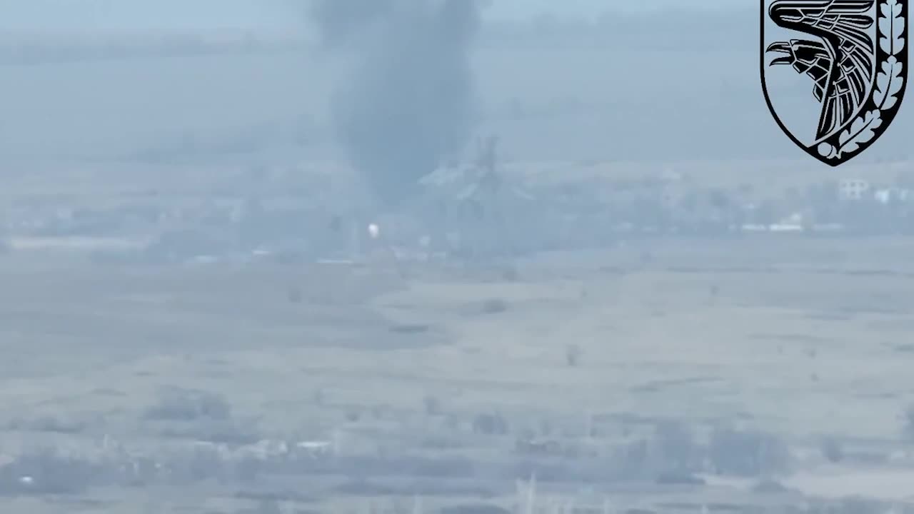 Russian Bomber shot down