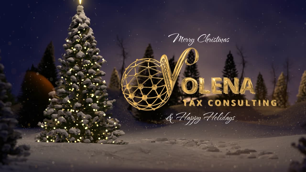 Merry Christmas & Happy Holidays from Volena Tax Consulting!