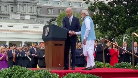 President Biden welcomes PM Modi to the US