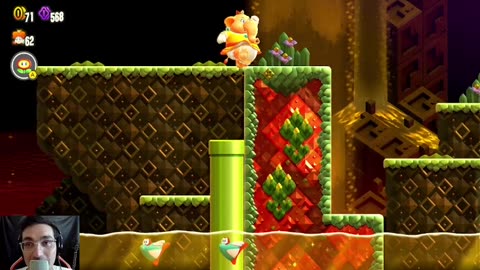 Super Mario Bros. Wonder | Ep. 8 - W3 - Luigi and Daisy Entering the Shining Falls