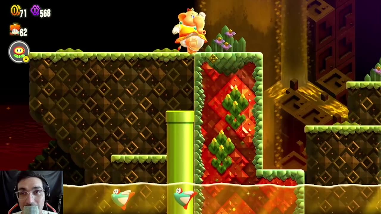 Super Mario Bros. Wonder | Ep. 8 - W3 - Luigi and Daisy Entering the Shining Falls