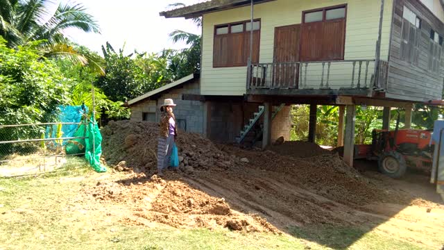 Village house on the up and up.