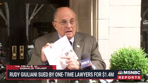 Giuliani sued by his former lawyers for $1.4 million