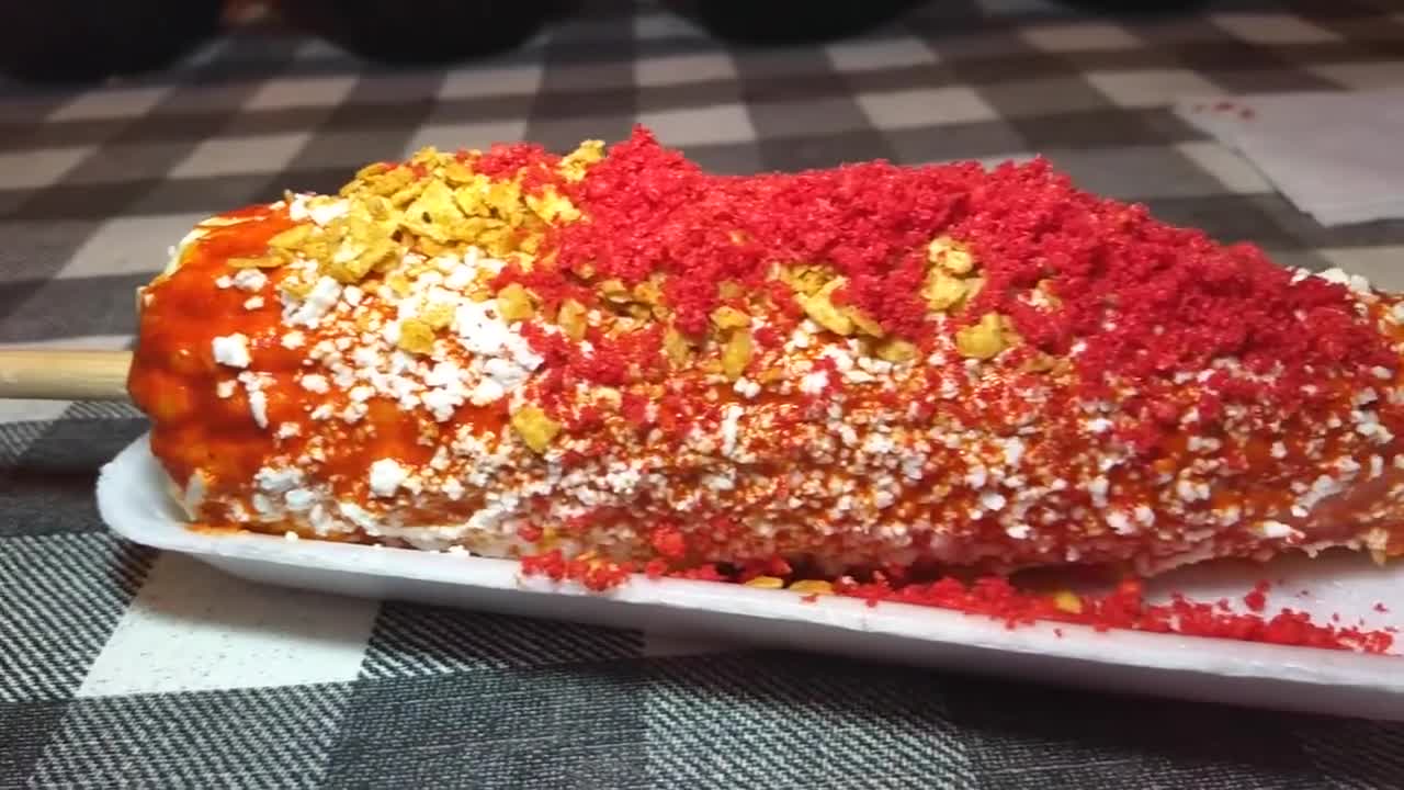 Elotes famosos 🌽 Mexican street food Comida callejera mexicana