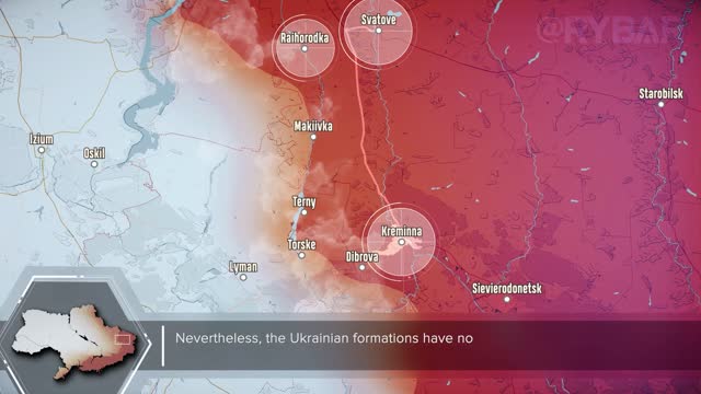 RYBAR: Chronicle of Battles in the Starobilsk direction October 7-11 2022