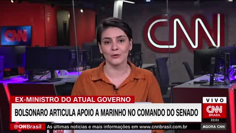 Bolsonaro articula apoio a Marinho no comando do Senado | AGORA CNN