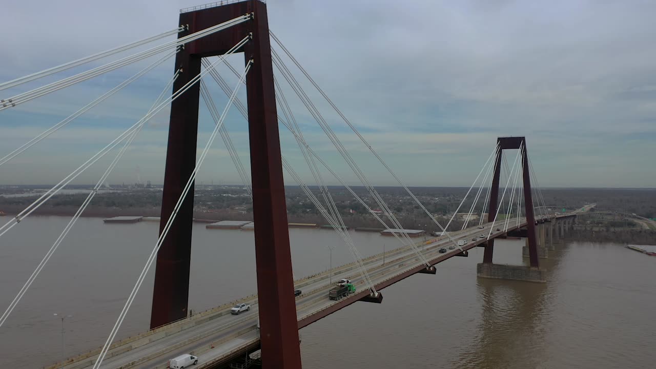 Mississippi River Bridge New Orleans