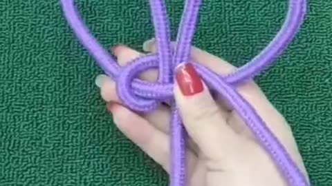 Teach you tie a knot