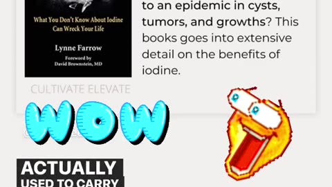 Iodine crisis.