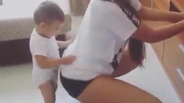 Young man in the future