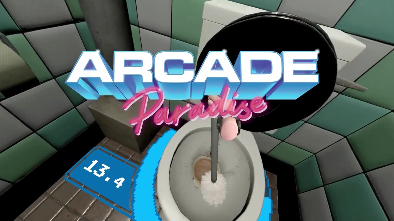 Arcade Paradise VR - Official Trailer _ Upload VR Showcase Winter 2023