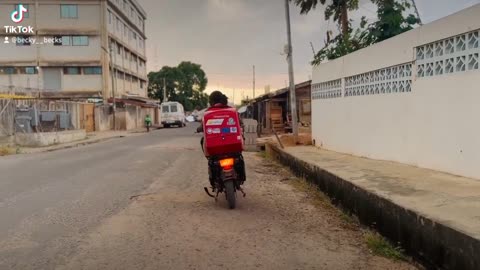 Testing of An Electric Scooter after successfully assembling it