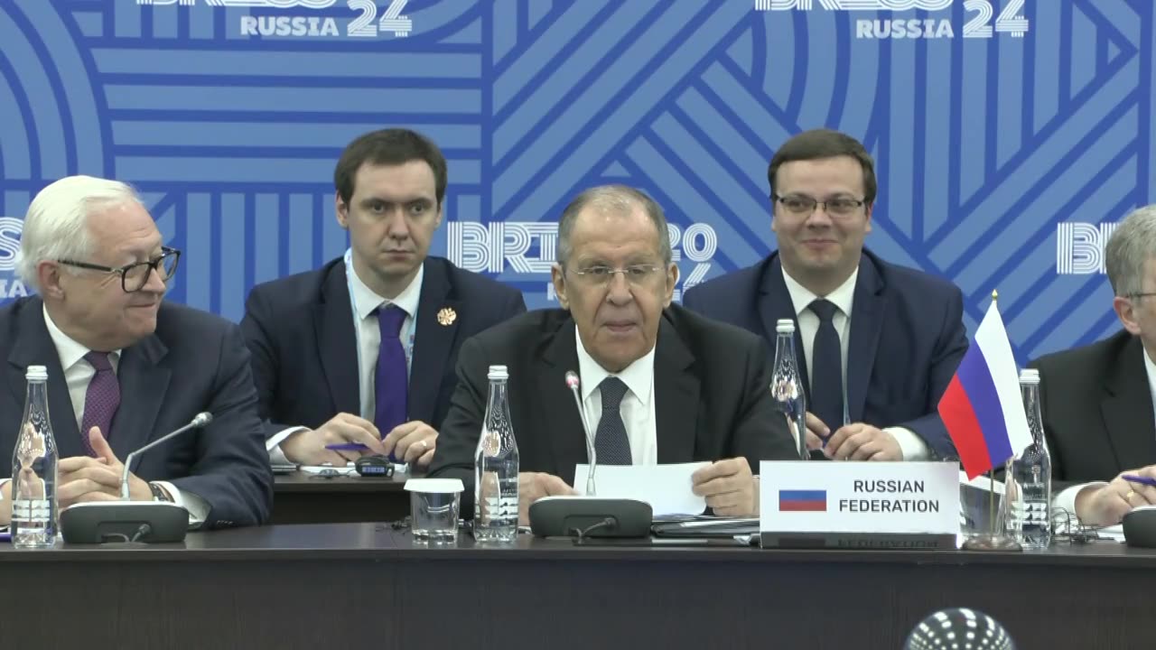 Russia's Foreign Minister Sergey Lavrov's remarks at the #BRICS